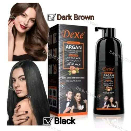 Dexe-ARGAN-SPEEDY-HAIR-COLOR-SHAMPOO-Natural-Black-420ml
